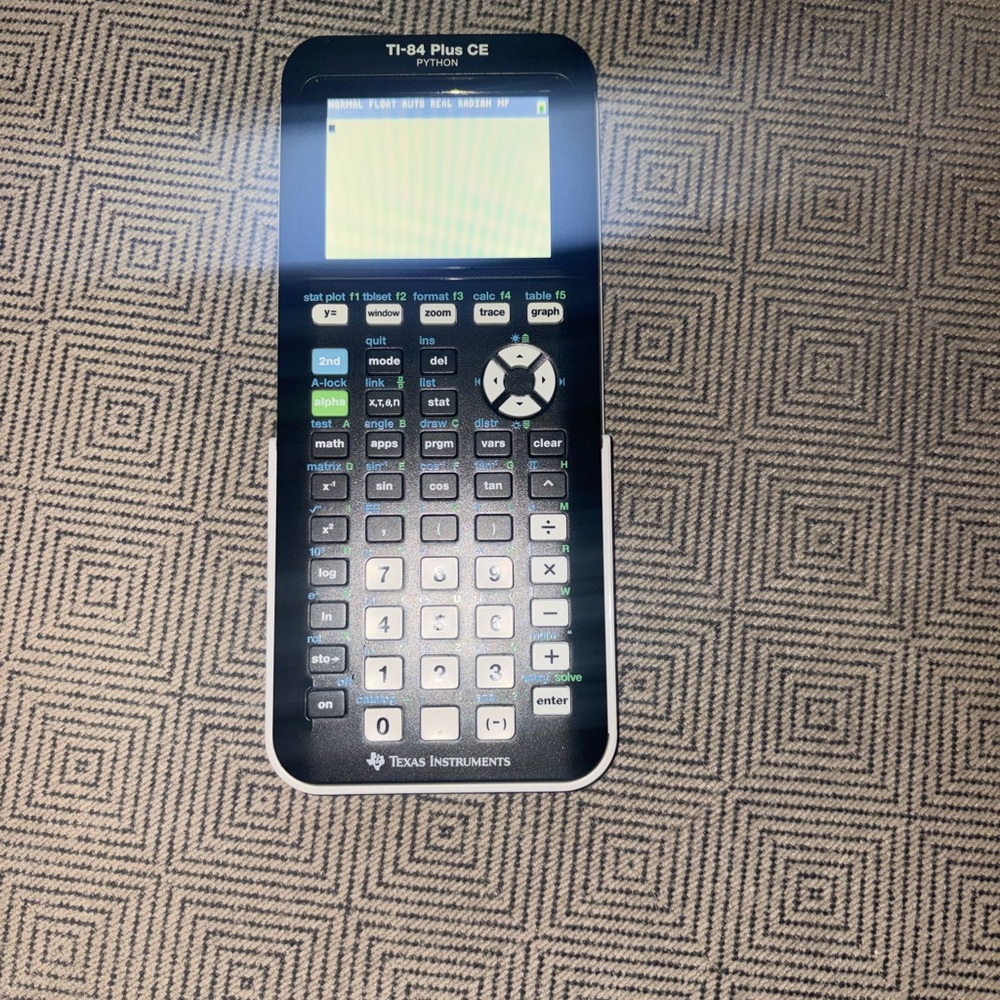 Texas Instruments TI-84 Plus CE in Black and White